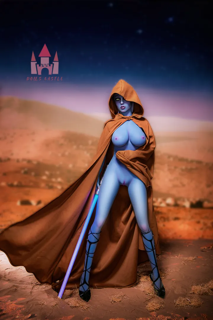 Patung Seks Alien Biru 156cm
